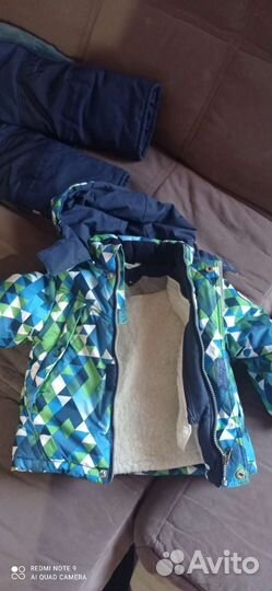 Костюм зимний для двойни 2шт в наличии