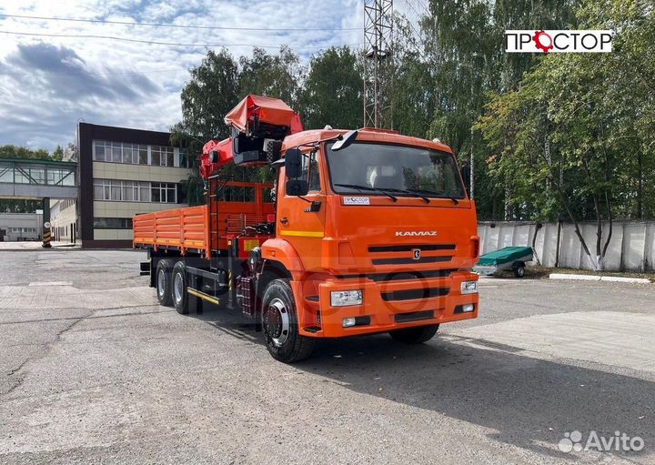 КАМАЗ 6520 с КМУ, 2024