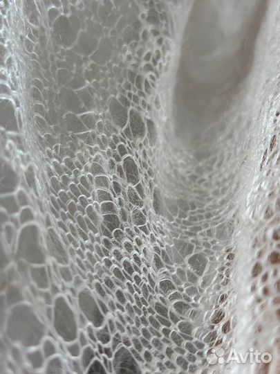 Шарфы и палантины пуховые ручной работы