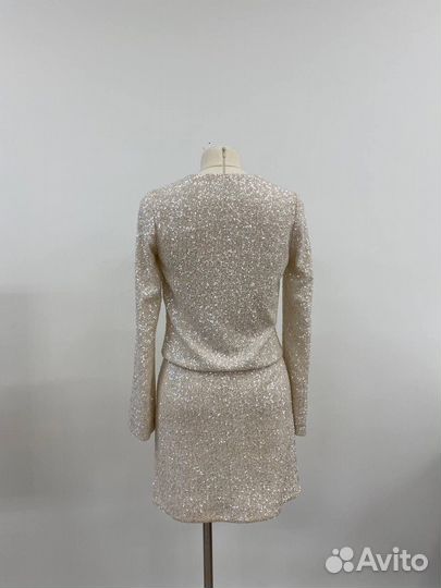 Топ-жакет на завязках с пайетками Chaika, S