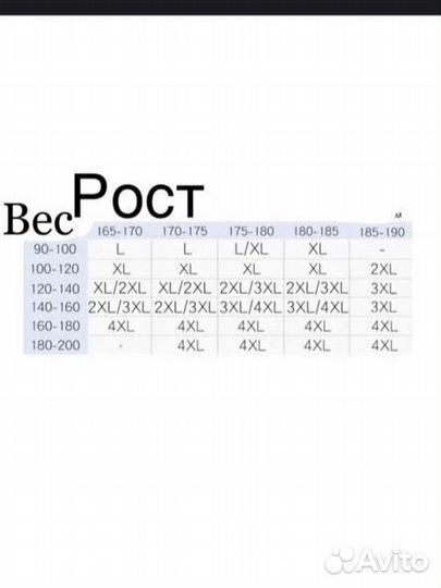 Термобелье мужское