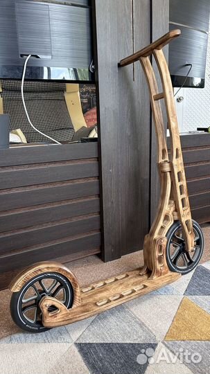 Продам деревянный самокат ручной работы