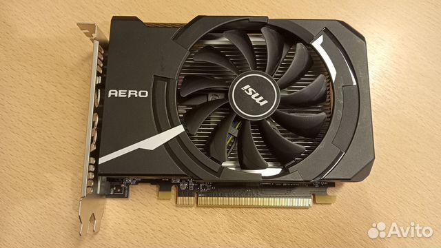 Видеокарта MSI RX 550 aero ITX OC (нерабочая) купить в Дубне ...