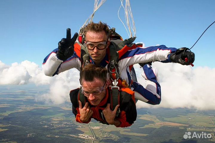 Подарочный сертификат Прыжок с парашютом