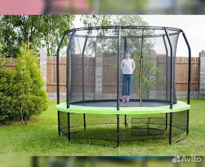 Батут с сеткой