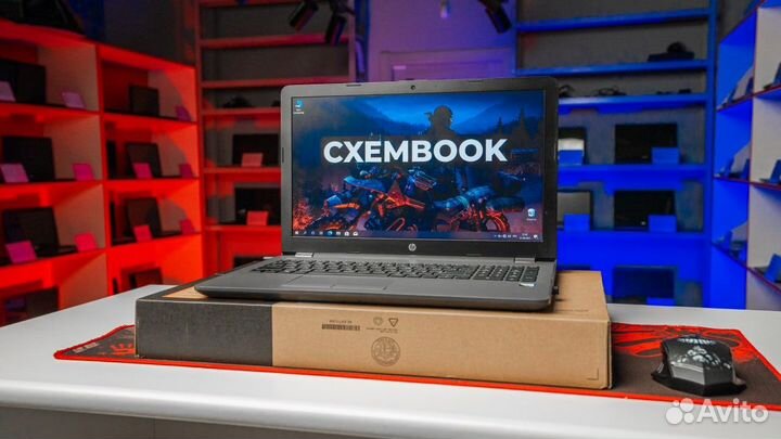 Ноутбук HP 2020г : 8гб, i5-7200, SSD + HDD