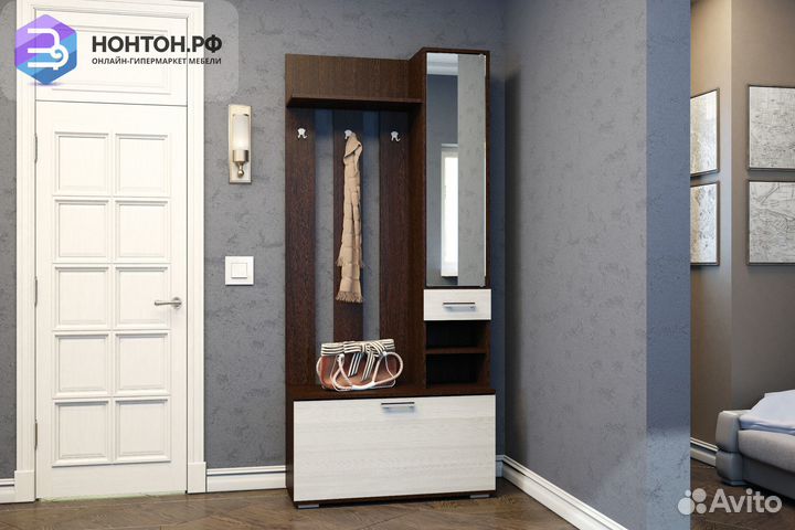 Прихожая Ника с зеркалом лоредо / венге