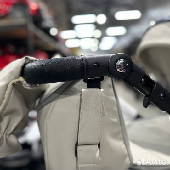 Коляска из экокожи Luxmom 608 2в1 новая