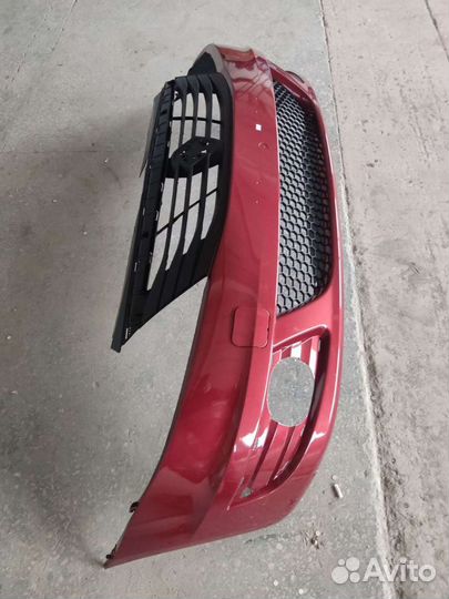 Бампер Рено Логан 10-14 г.в. новый,бордовый