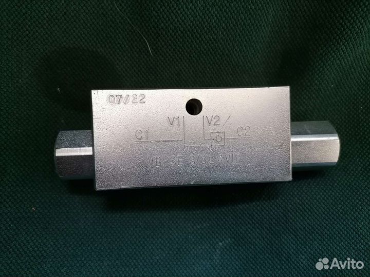 Гидрозамок с запорным краном vbpse 3/8