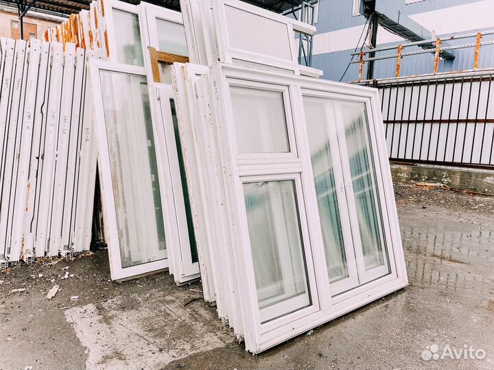 Пластиковые Окна, двери бу и новые