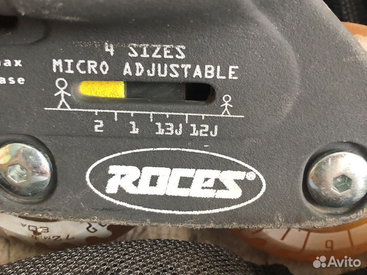 Ролики детские раздвижные Roces 30-35