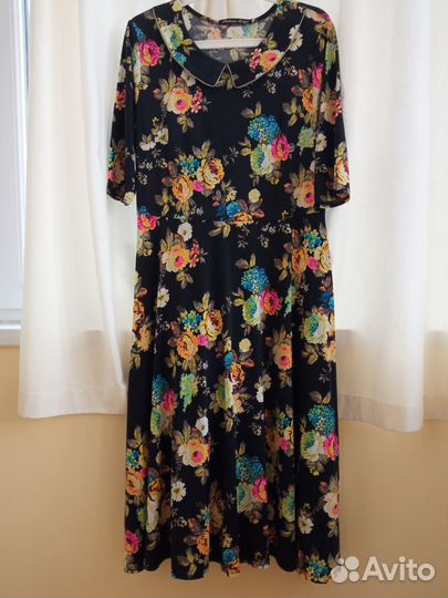 Платье трикотажное