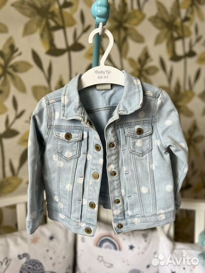 Джинсовая куртка для девочки Zara Babygirl