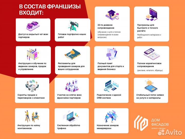 Франшиза, федеральная сеть Доход от 300000. Строит