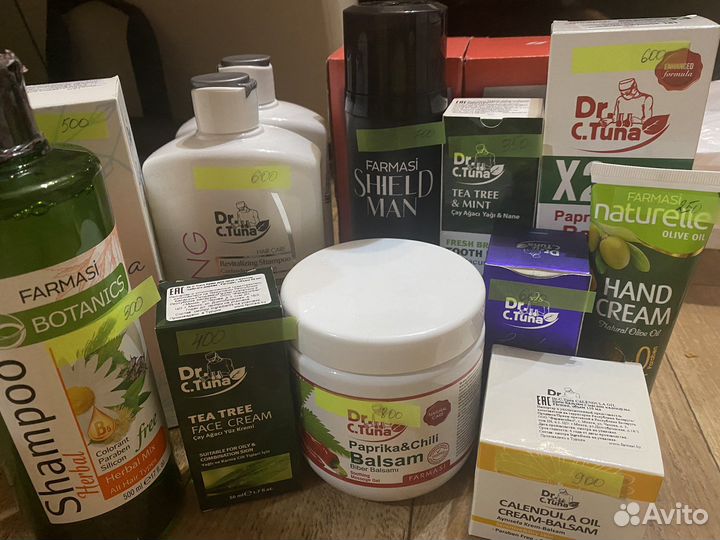 Farmasi гель шампунь зубная паста