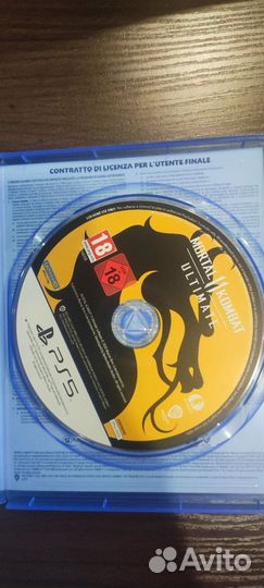 Mortal kombat 11 ps5 диск