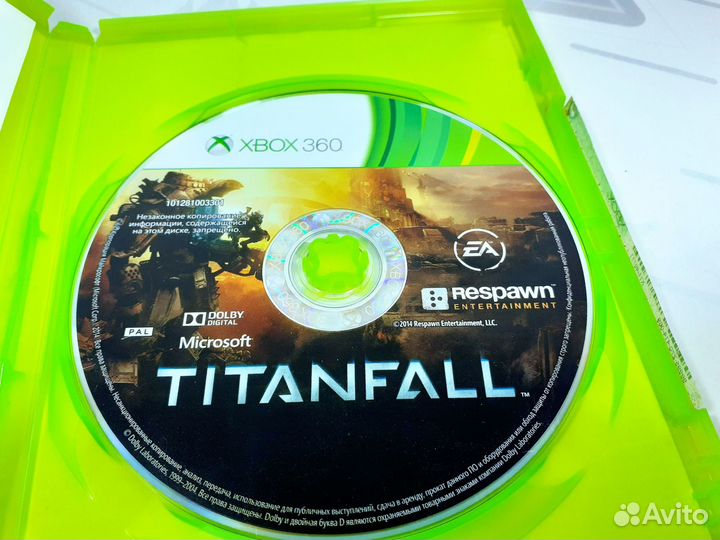 Диск для Xbox 360 Titanfall б/у с гарантией