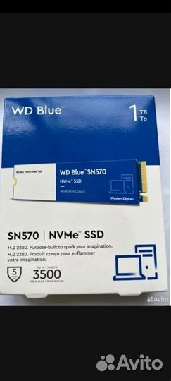 SSD Western Digital Blue SN570 NVMe 1TB