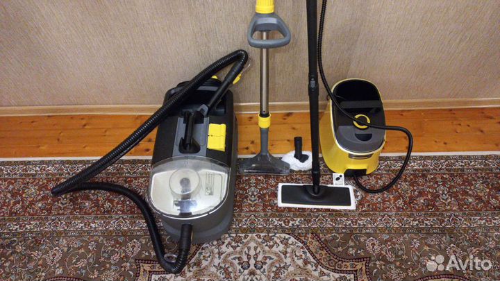 Аренда моющего пылесоса karcher и пароочистителя