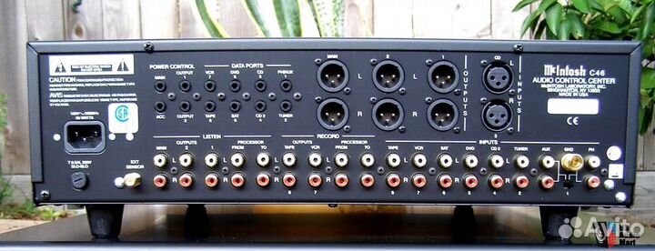Mcintosh mc452 c46 2x блочный усилитель