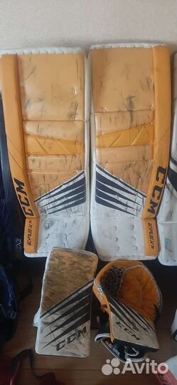 CCM eflex 5 щитки блин ловушка