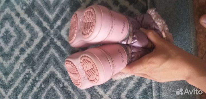 Сапоги демисезонные crocs C8
