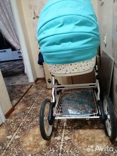Коляска для новорожденных 2в1