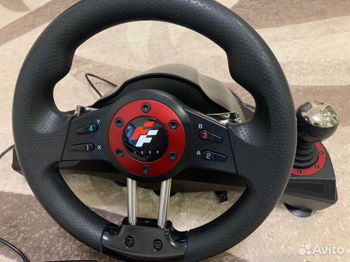 Игровой руль flashfire 6in1 force wheel wh-2304v