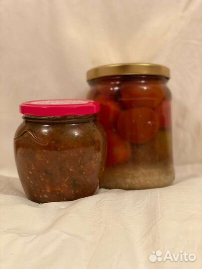 Соленья домашние, мороженые овощи