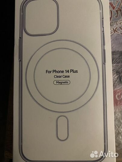 Чехол на iPhone 14 plus, защитные стекла