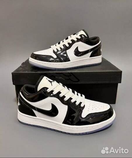 Премиум кроссовки Nike Air Jordan 1 Low SE Concord