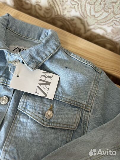 Джинсовая куртка Zara 116, 128, 140