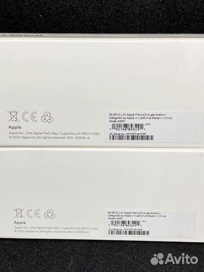 Стилус Apple Pencil (2nd Generation) новый