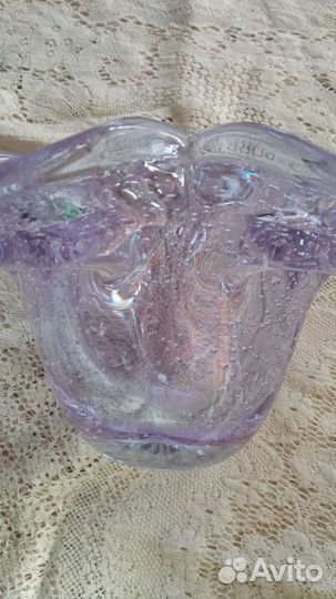 Вазы бульгазе цветное стекло 60-70г