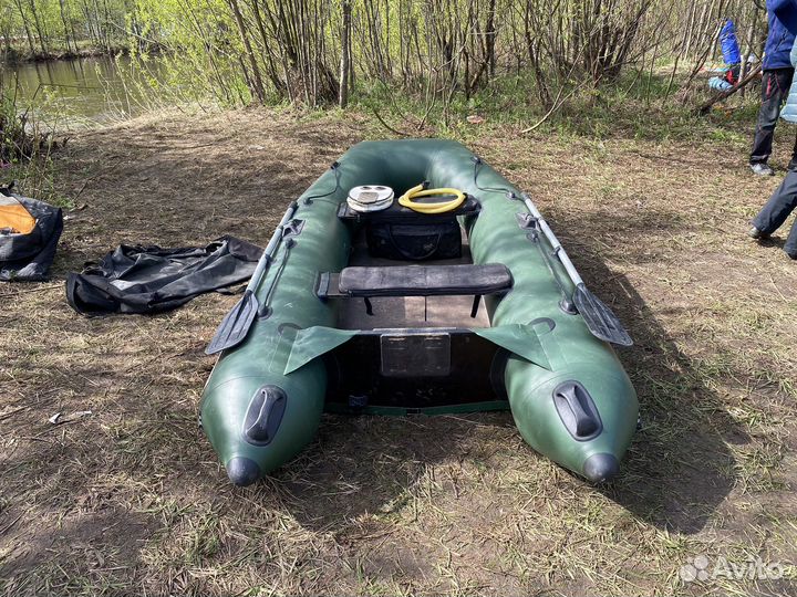 Лодка пвх со сланью и килем