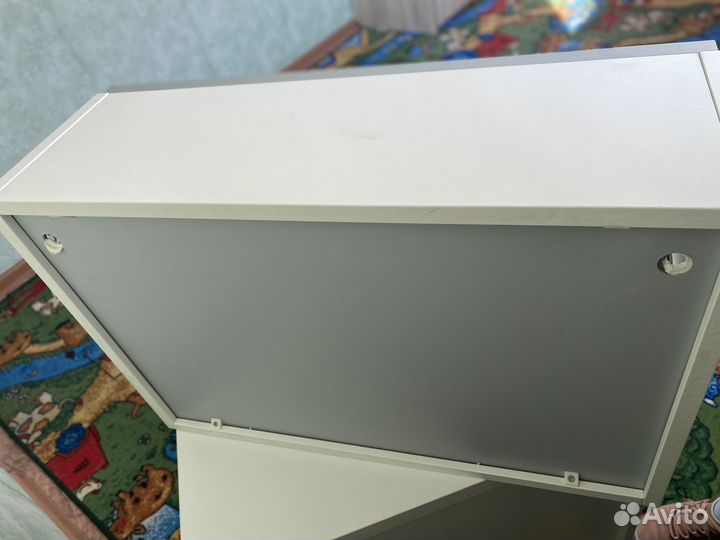 Полка настенная шкаф IKEA белая