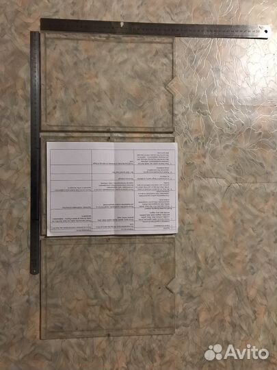 Карманы для информационного стенда орг стекло