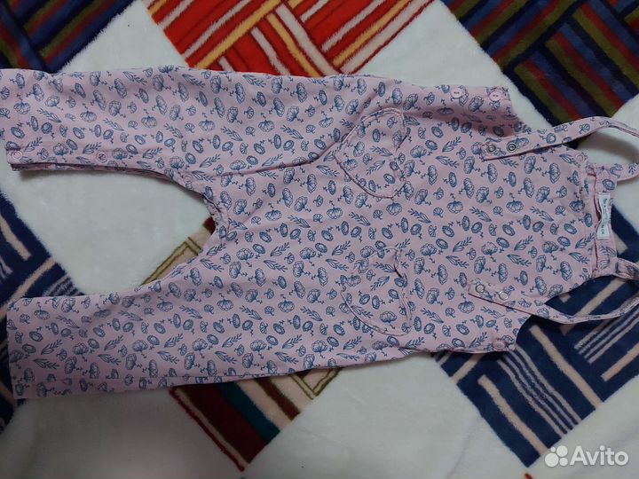 Вещи пакетом на девочку 80-86 см