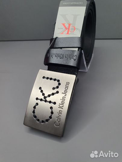 Мужской кожаный ремень Calvin Klein