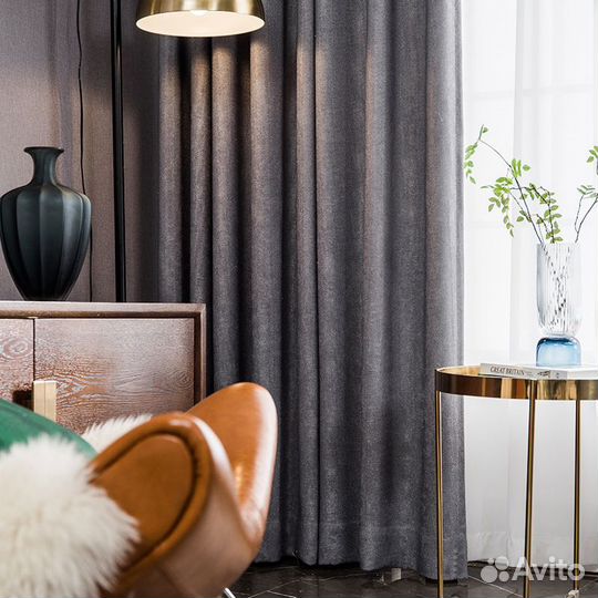 Шторы готовые рогожка