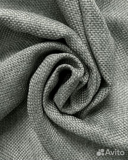 Комплект штор рогожка Орфей Серебро