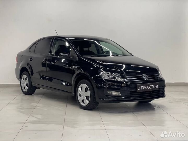 Volkswagen Polo 1.6 AT, 2017, 125 069 км