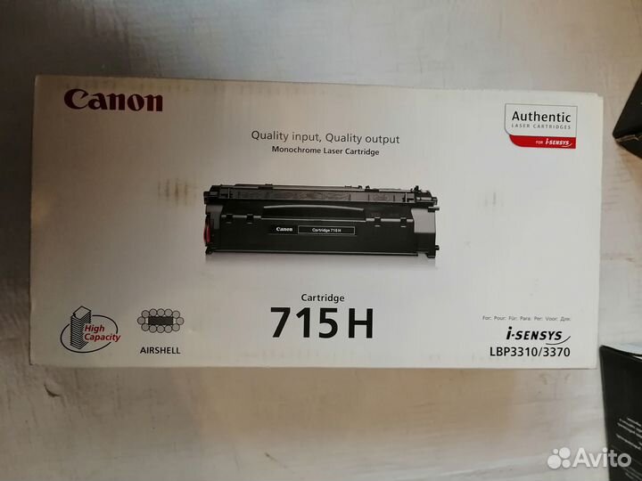 Картриджи для принтеров Canon, Panasonic