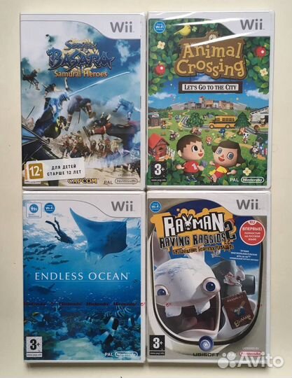 Nintendo Wii Видеоигры Mario Zelda Final Fantasy