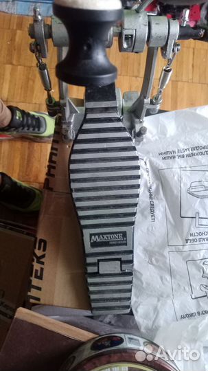 Кардан, двойная педаль для левши. Два варианта