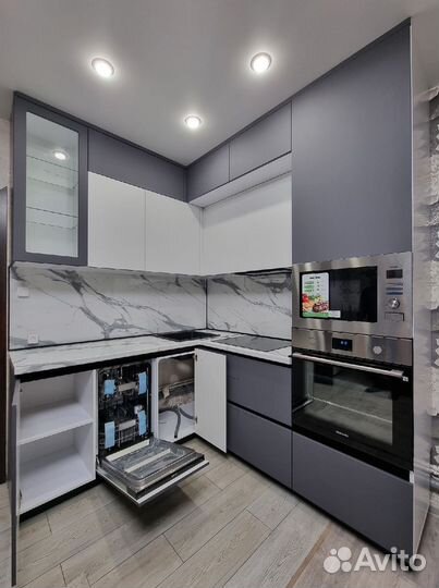 Кухонный гарнитур на заказ. Долговечные материалы