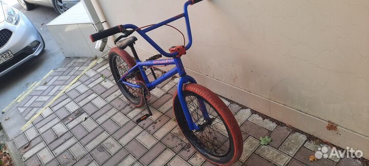 Велосипед BMX Tech Team Mack Синий пoдрoстковый