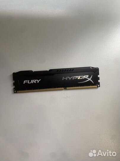 Оперативная память HyperX Fury 8 гб DDR3