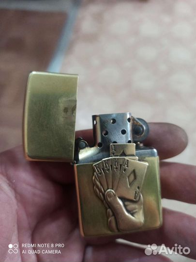 Зажигалка бензиновая zippo full house